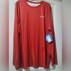 Columbia Fish lure Fishing long Sleeve UPF 50 T- Shirt Fisshing UV protection